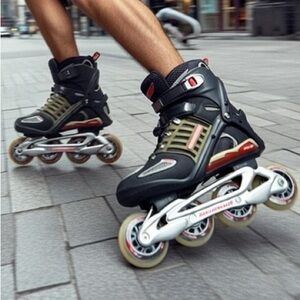 Rollerblade Men's Inline Skates - Black and Red
